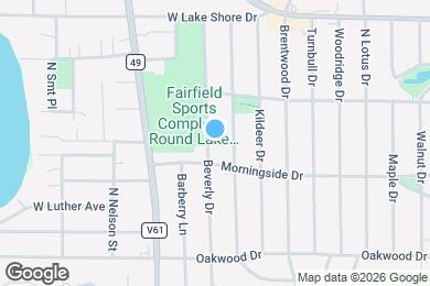 Map image of the property - 1431 Beverly Dr