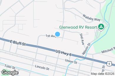 Map image of the property - 701 1st Ave