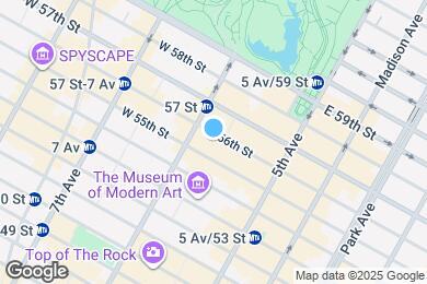 Map image of the property - WEST 56 STREET