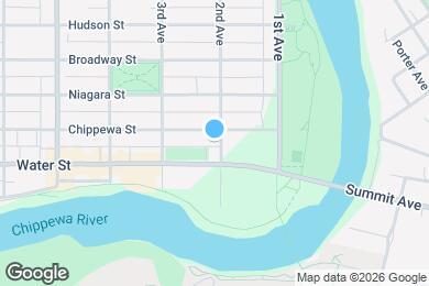 Map image of the property - 216 2nd Ave