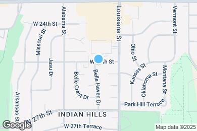 Map image of the property - 635 W 25th St