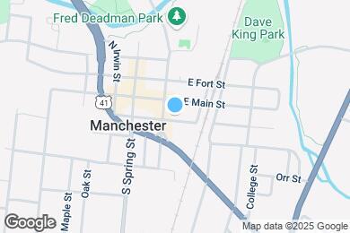 Map image of the property - 201 E McLean St