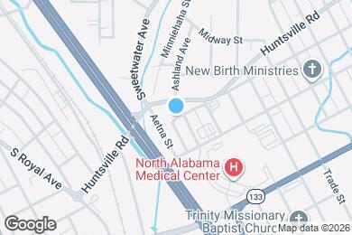 Map image of the property - 517 Woodward Ave