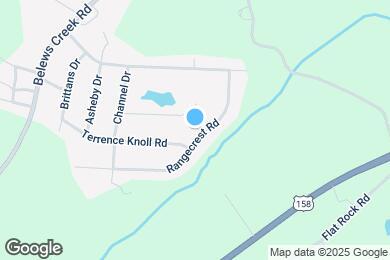 Map image of the property - 6920 Rangecrest Rd