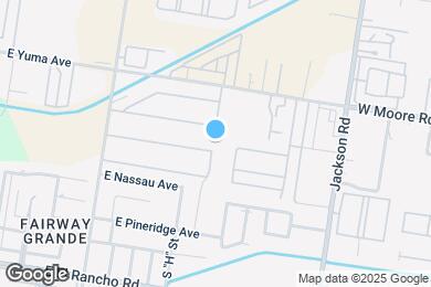 Map image of the property - 1021 E La Cantera Ave