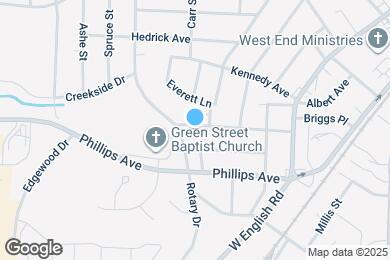Map image of the property - 507 Barker Ave