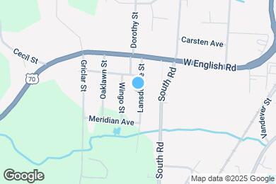 Map image of the property - 206 Lansdowne St