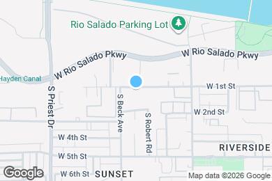 Map image of the property - 1065 W 1st St