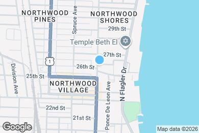 Map image of the property - 2704 Poinsettia Ave
