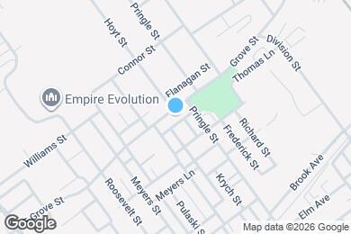 Map image of the property - 313 E Grove St