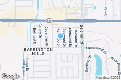 Map image of the property - 1073 Kenwood Dr
