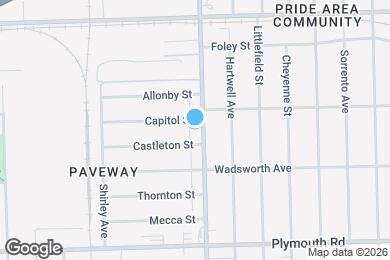 Map image of the property - 12131 Schaefer Hwy