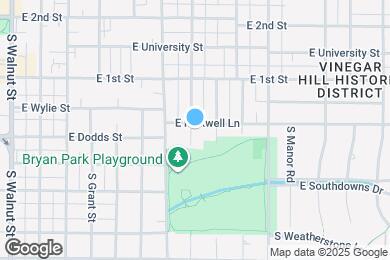 Map image of the property - 702 E Maxwell Ln