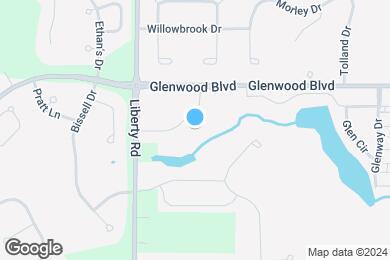 Map image of the property - Glenwood Square Senior Apartments