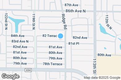 Map image of the property - 11635 81st Pl