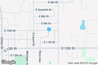 Map image of the property - 922 S Spring St