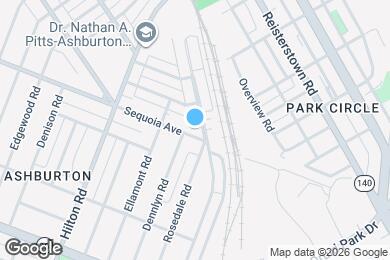 Map image of the property - 3106 Sequoia Ave