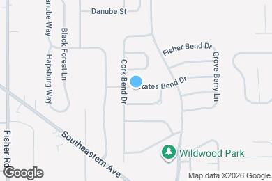 Map image of the property - 7905 States Bend Dr