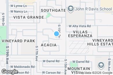 Map image of the property - 1530 W St Anne Ave