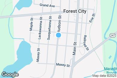 Map image of the property - 420 Hudson St