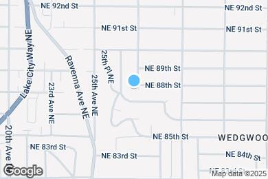 Map image of the property - 8715 27th Ave NE