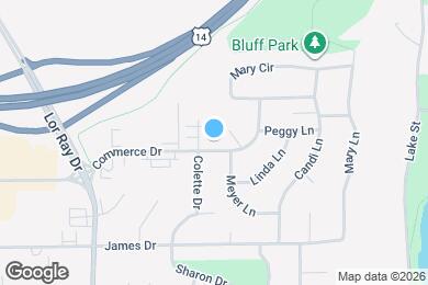 Map image of the property - 1600 Commerce Dr