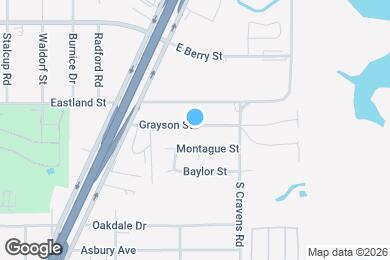 Map image of the property - 5830 Grayson St