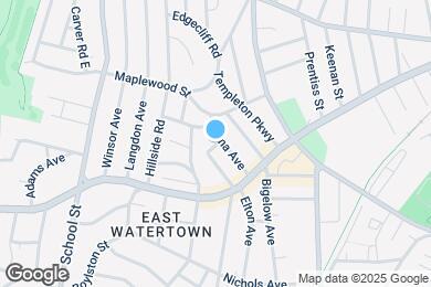 Map image of the property - 15 Clayton St