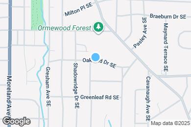 Map image of the property - 1185 Oakfield Dr SE