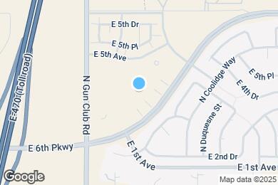 Map image of the property - 23582 E 3rd Pl