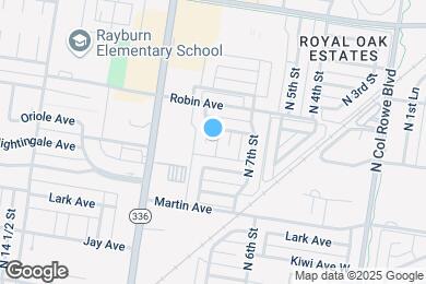 Map image of the property - 6800 N 8th St