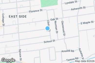 Map image of the property - 36 Clinton St