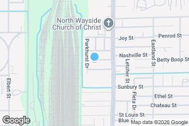 Map image of the property - 7830 Nashville St