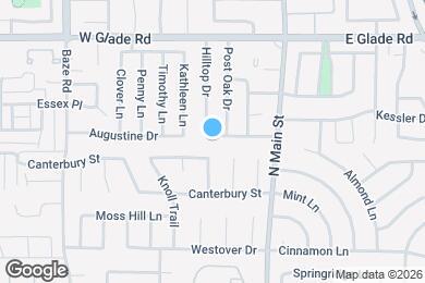 Map image of the property - 213 Hickory Springs Dr