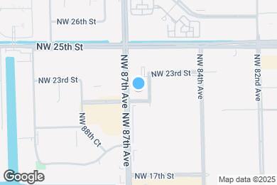 Map image of the property - Furnished Studio-Miami - Airport - Doral - 87th Avenue South