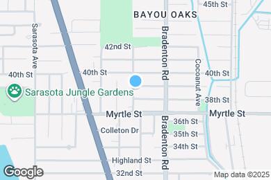 Map image of the property - 3826 Rilma Ave