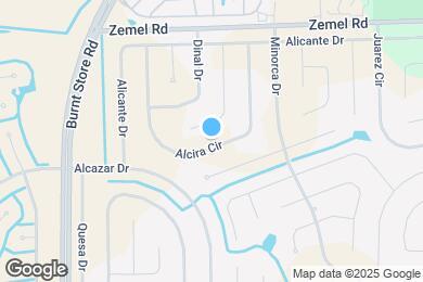 Map image of the property - 16198 Alcira Cir