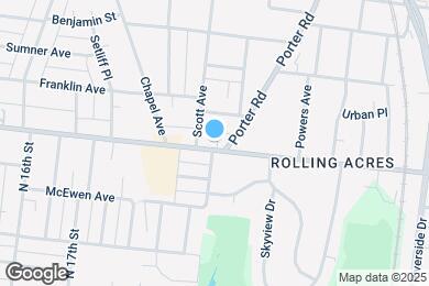 Map image of the property - 2015 Eastland Ave