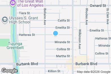 Map image of the property - 12612 Hatteras St