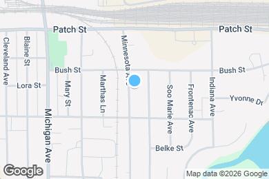 Map image of the property - 2741 Minnesota Ave