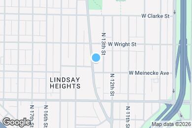 Map image of the property - 2424 N Teutonia Ave