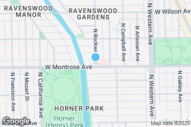 Map image of the property - 4404 N Rockwell St