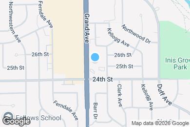 Map image of the property - Grandview Square Apartments