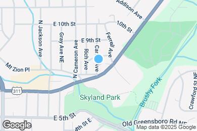 Map image of the property - 815 Camel Ave