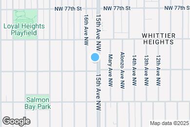 Map image of the property - 7311 15th Ave NW