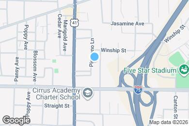 Map image of the property - 1671 Madden Ave