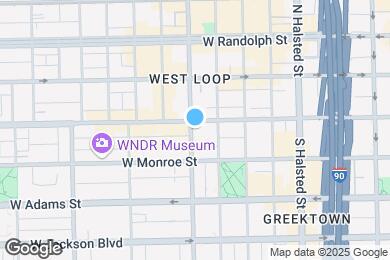 Map image of the property - 949 W Madison St