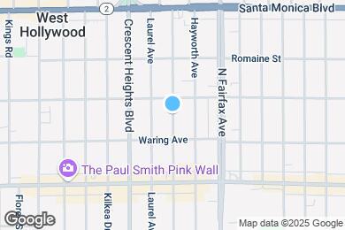 Map image of the property - 833 N Edinburgh Ave