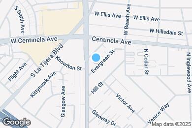 Map image of the property - 555 Evergreen St