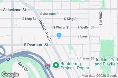 Map image of the property - 1619 S Lane St